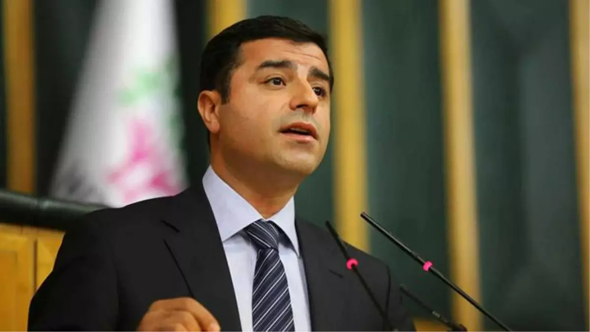 Demirtaş, Erdoğan\'a Hakaretten Yargılanıyor