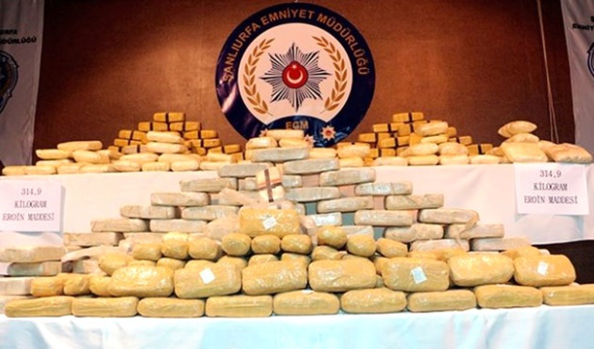 Dha Ankara - Şanlıurfa\'da 314 Kilogram Eroin Ele Geçirildi