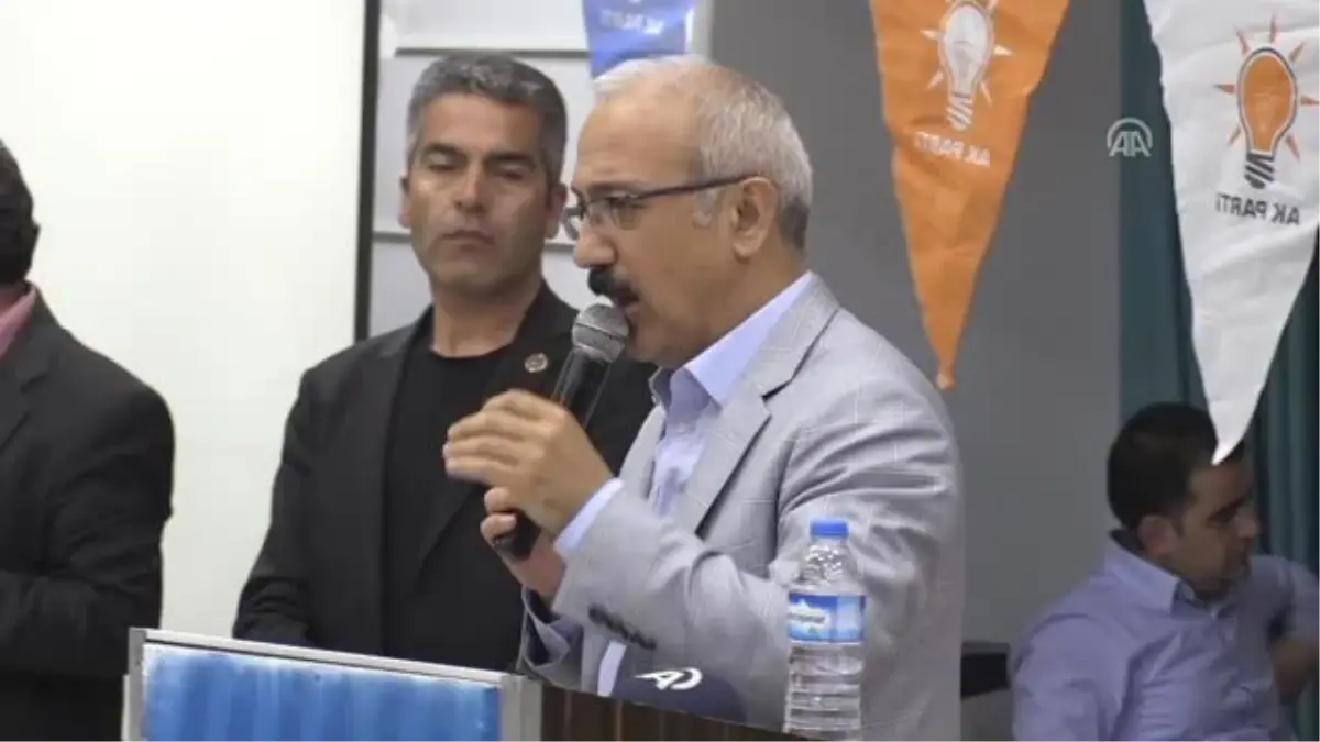 Elvan: "Türkiye\'nin Gelişmesinin, Kalkınmasının Önünü Kesmeye Çalışan Şu Anda Avrupa Ülkeleri Var"