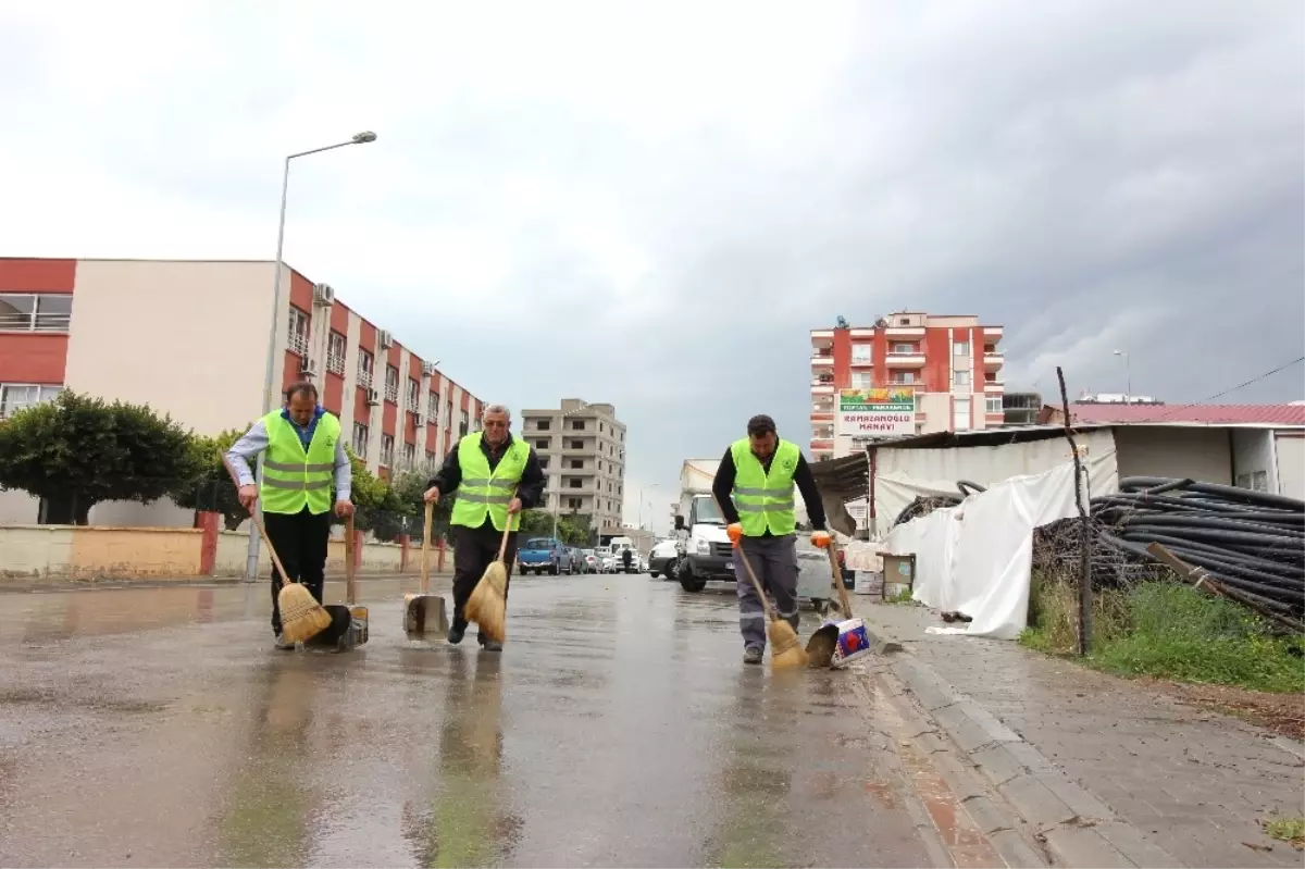 Erdemli Belediyesinden Bahar Temizliği