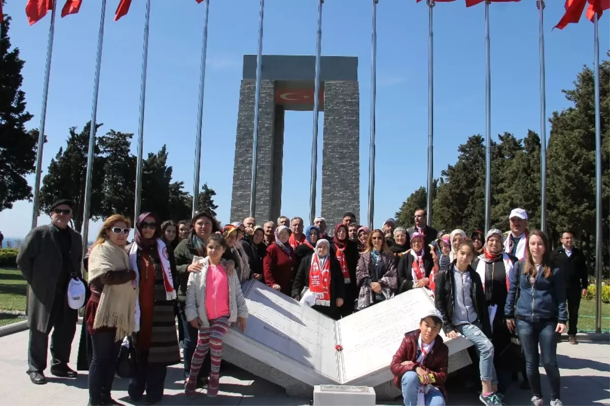 Gemlikli Şehit Yakınları Çanakkale\'de