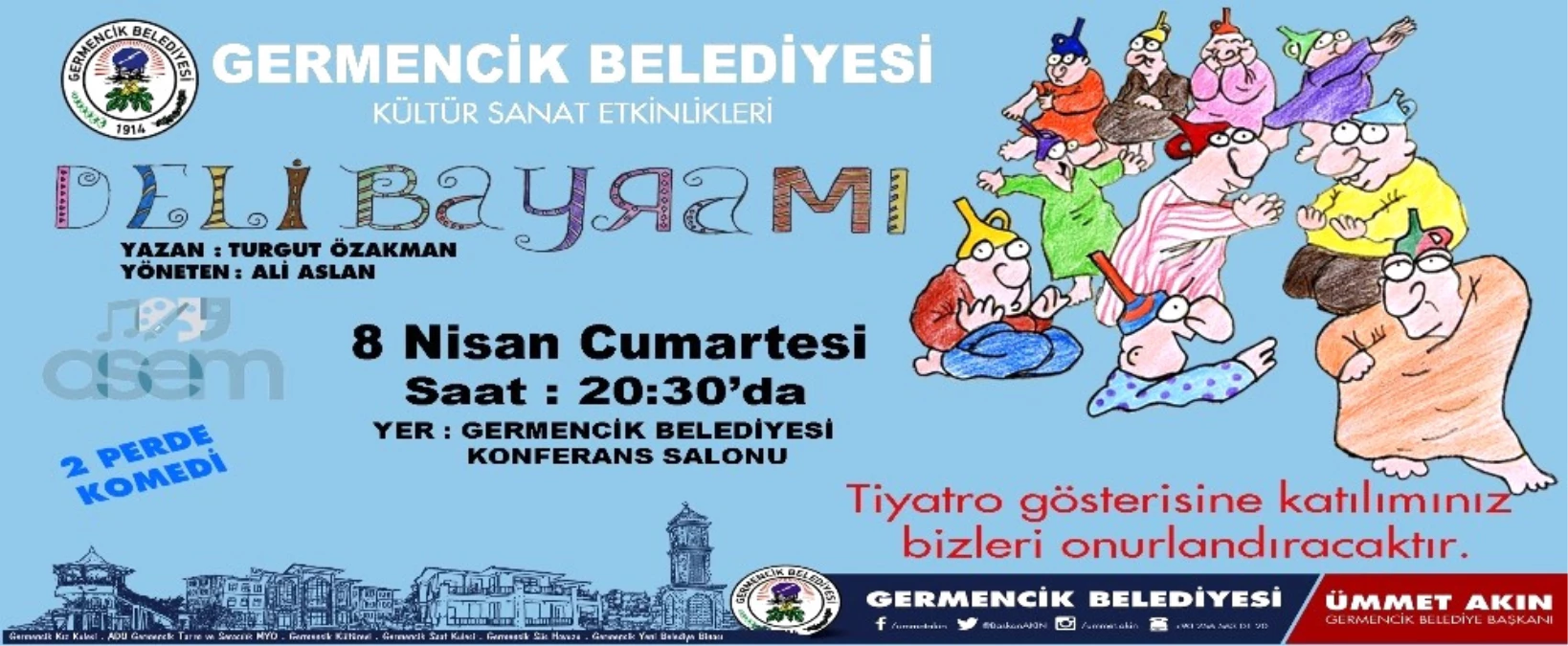 Germencik Belediyesi \'Deli Bayramını\' Halkla Buluşturuyor