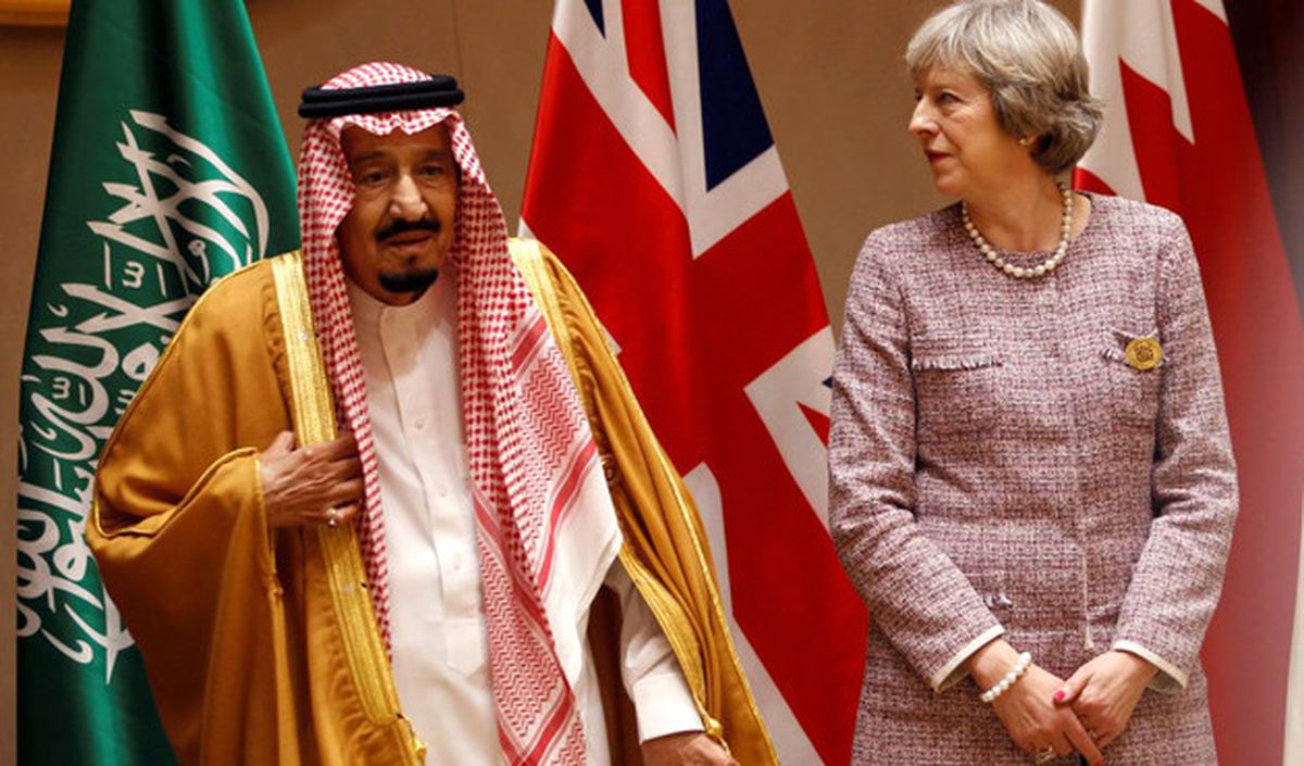 İngiltere Başbakanı May, Suudi Arabistan\'da