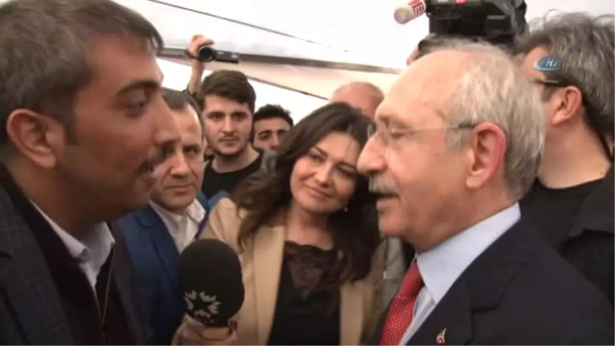 Kılıçdaroğlu, Evet Çadırını Ziyaret Etti