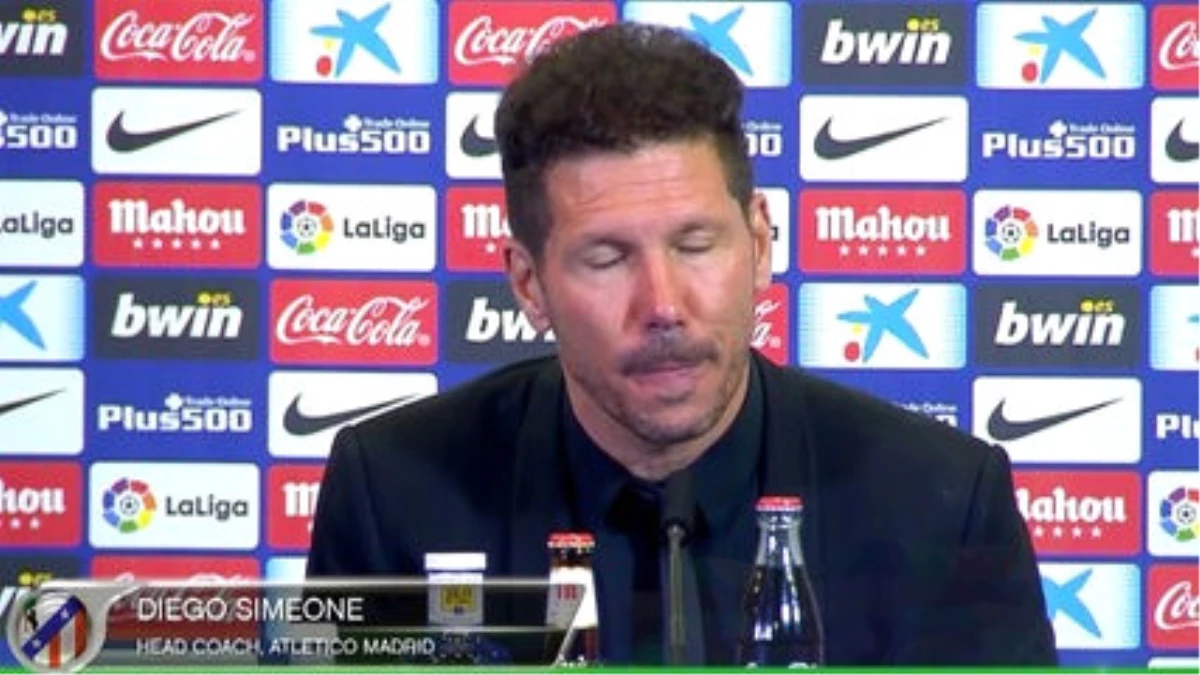 Simeone\'den Takımına Övgü!