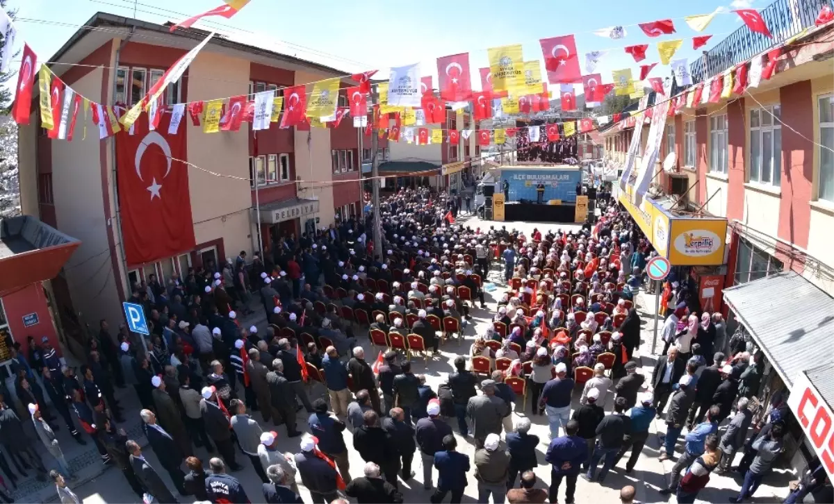 Sorgun ve Akyürek, Taşkent ve Hadim İlçesinde Vatandaşlarla Buluştu