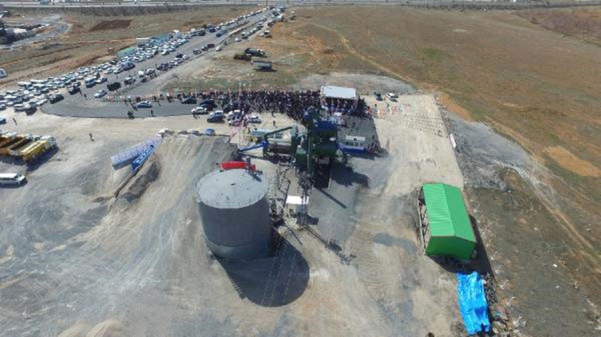 Yeşilyurt Belediyesi Asfalt Üretim Tesisinin Açılışı Yapıldı