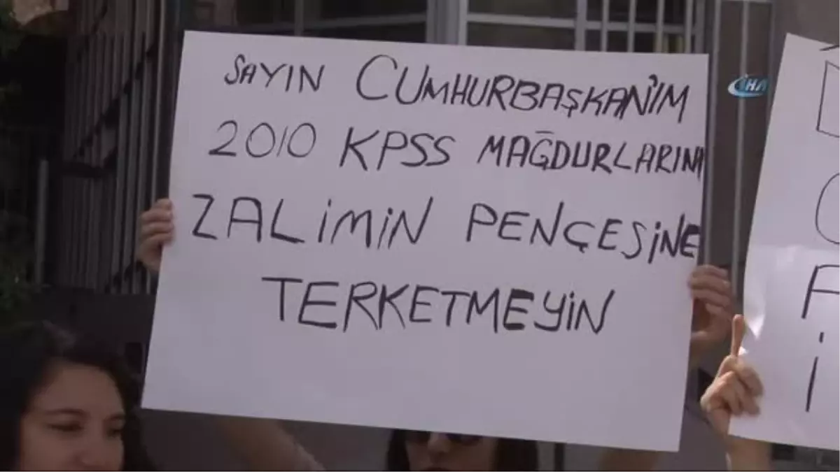 2010 KPSS Davası Mağdurları Dava Açtı