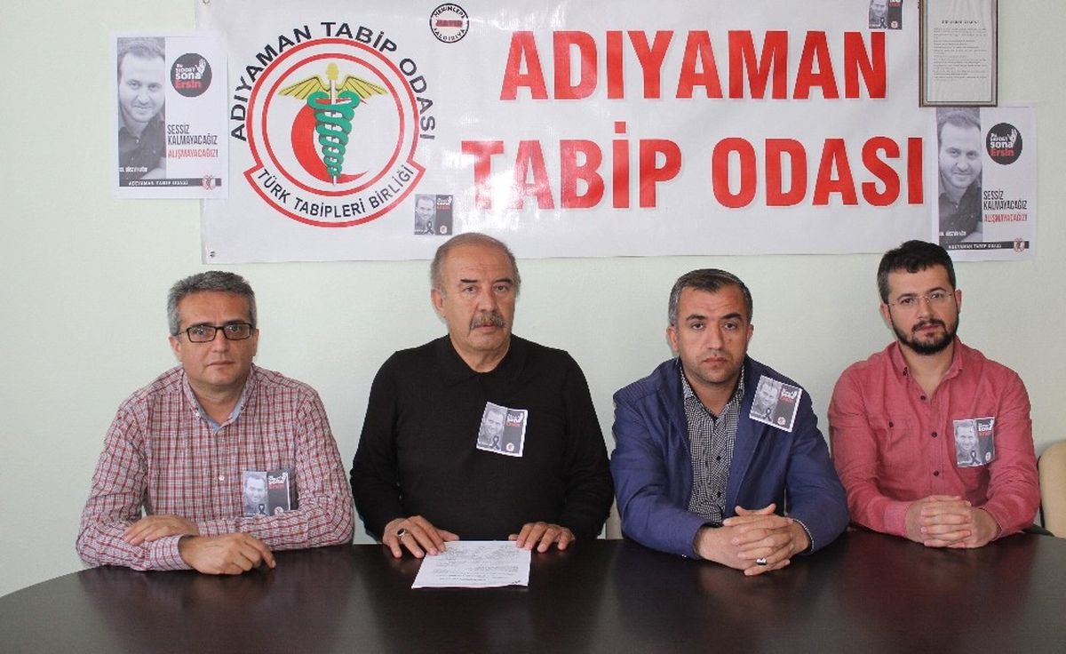 Adıyaman Tabip Odası Öldürülen Doktor ile İlgili Açıklama Yaptı