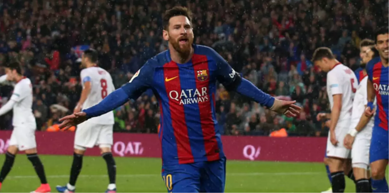 Barcelona, Sevilla\'yı 3 Golle Geçti