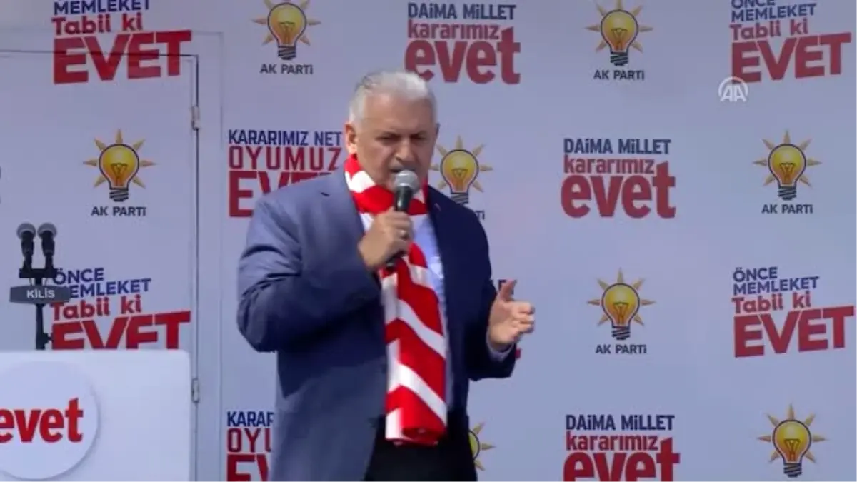 Başbakan Yıldırım: "Yalan Dolanla Iktidar Olunmaz, Çalışmakla Olur"