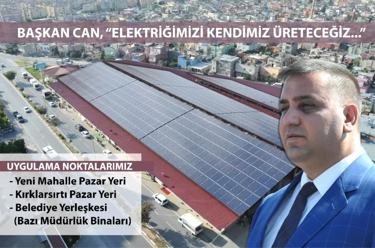 Başkan Can: "Ges İhalesi Yapıldı. Elektriğimizi Kendimiz Üreteceğiz"