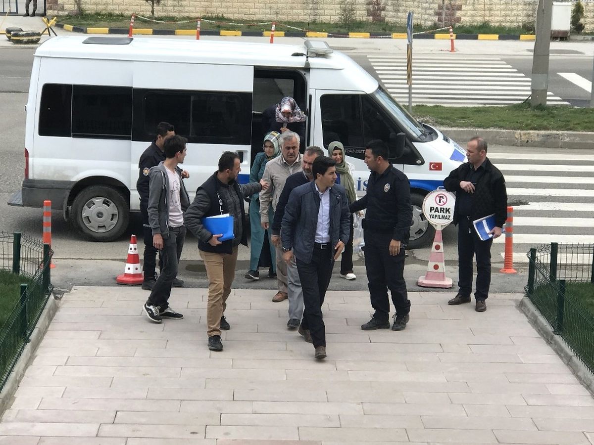Fetö Şüphelileri Adliyeye Sevk Edildi