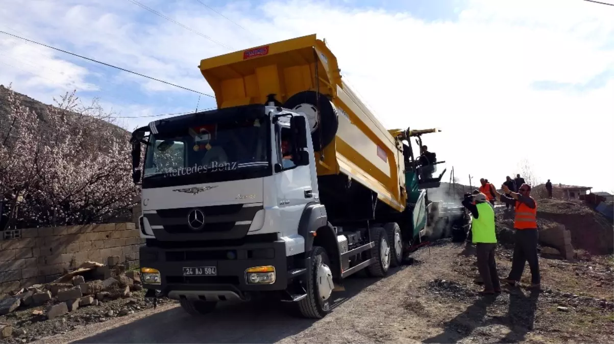 İl Özel İdaresi Asfalt Sezonuna Başladı