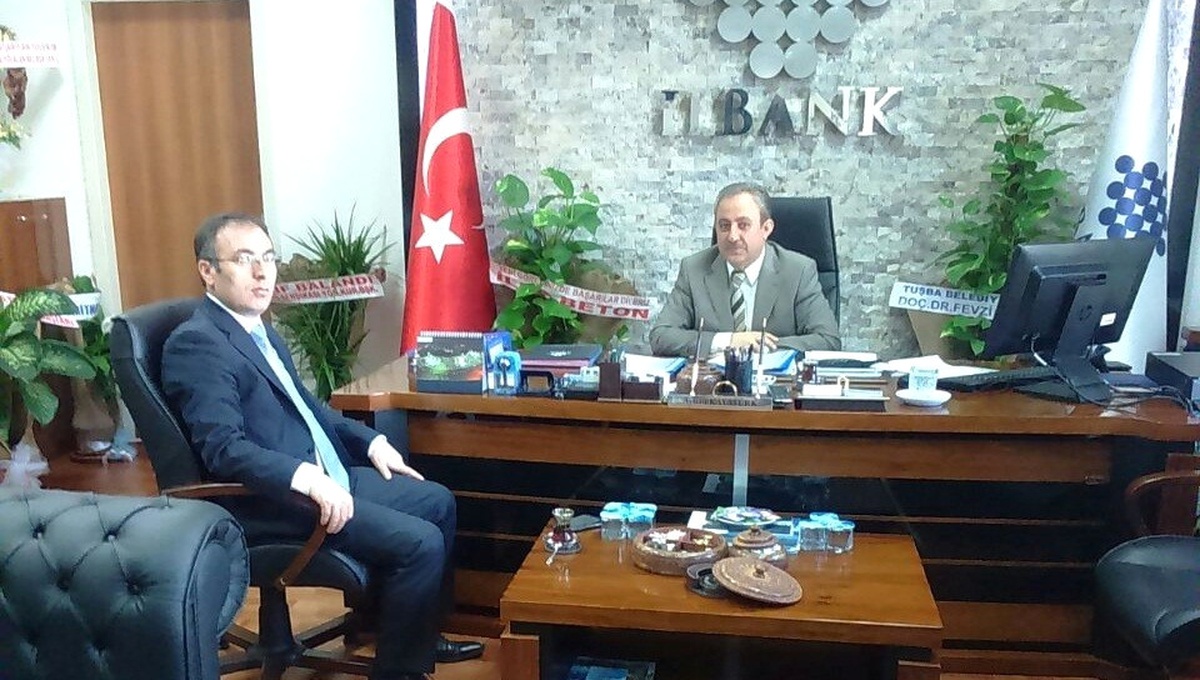 Kaymakam Akgül\'den İller Bankasına Ziyaret