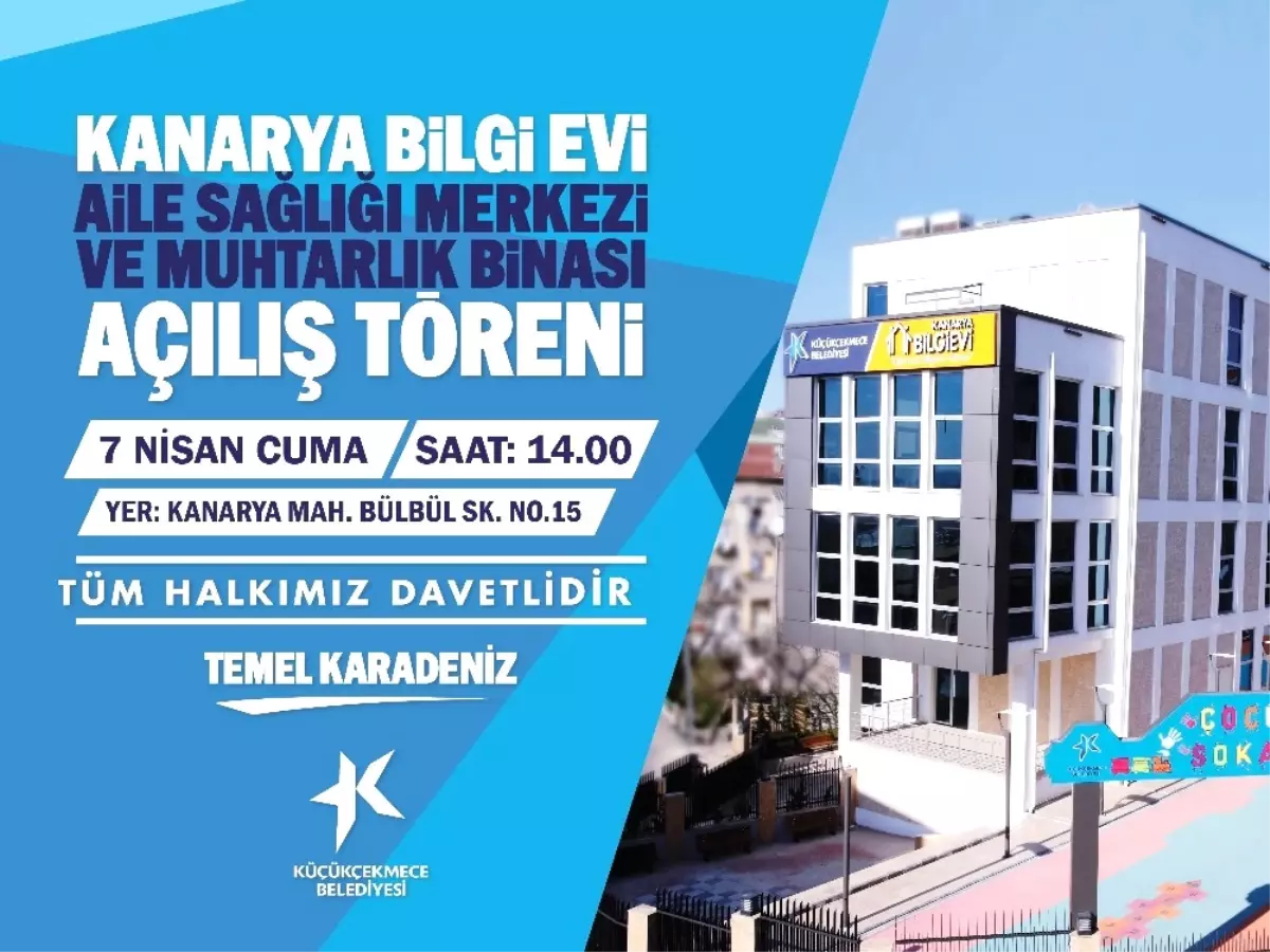 Küçükçekmece Belediyesi 11\'inci Bilgi Evini Kanarya\'da Açıyor