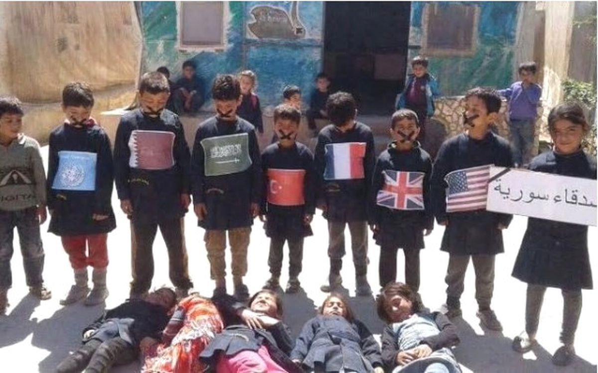 Suriyeli Çocuklar İdlib'te Ölen Çocuklar İçin Dünyaya Mesaj Verdi