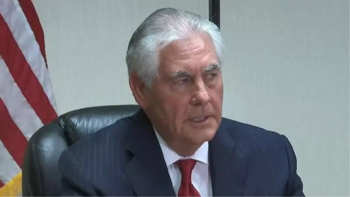 Tillerson: Esad\'ın Geleceği Belirsiz