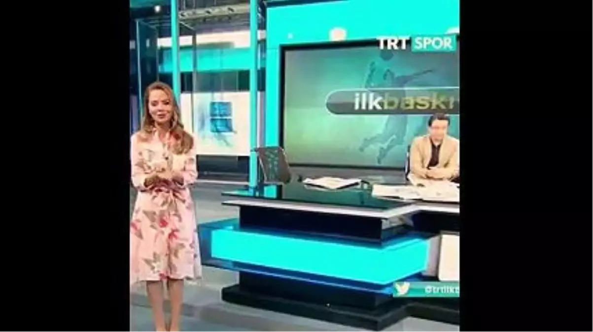 TRT Spor Spikeri Deniz Satar Sosyal Medyanın Yeni Gözdesi Oldu