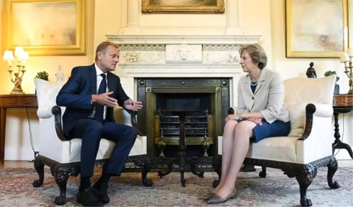 Tusk ve May, Brexit\'i Görüştü