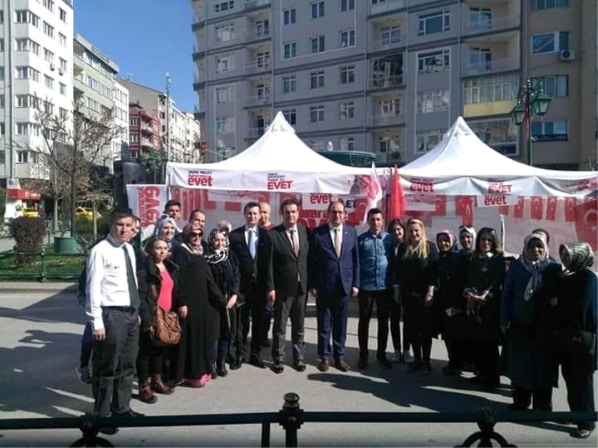 AK Parti Tepebaşı İlçe Teşkilatı Vatandaşlarla Buluşmaya Devam Ediyor