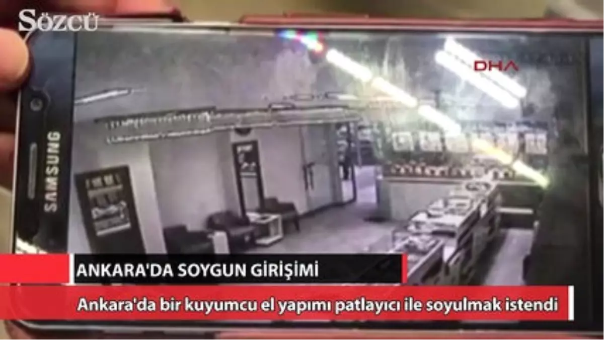 Ankara\'da Soygun Girişimi