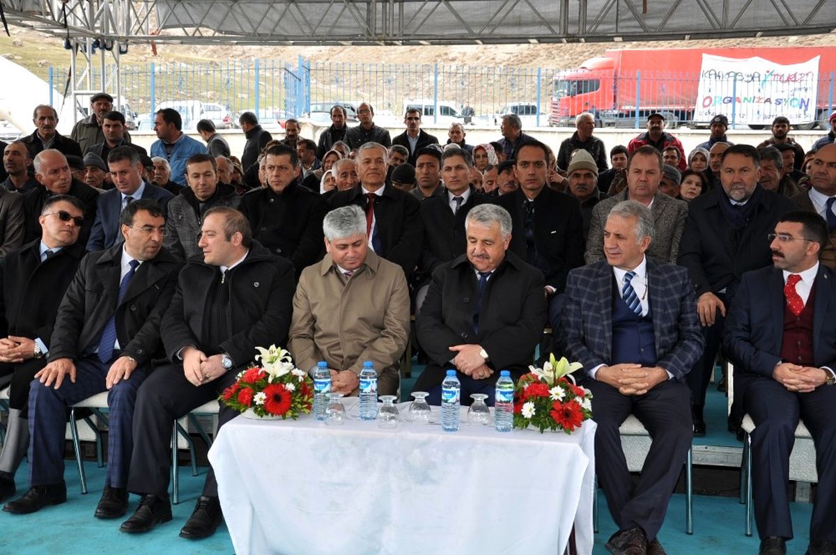 Bakan Arslan, Sarıkamış\'ta Atık Su Arıtma Tesisleri\'nin Açılışını Yaptı