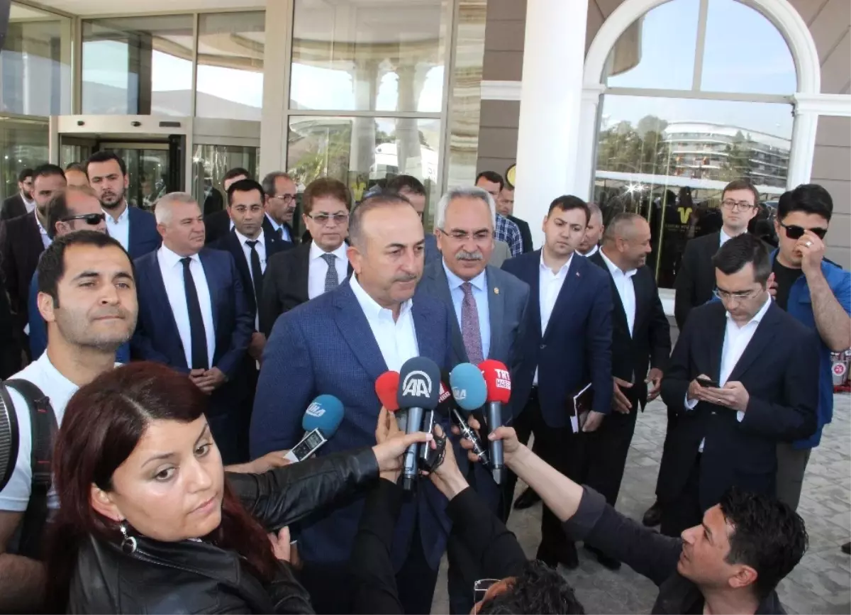 Bakan Çavuşoğlu: "Abd\'nin Müdahalesini Yerinde Buluyorum"