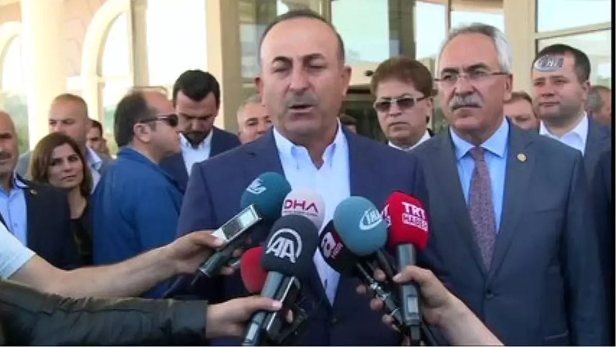 Bakan Çavuşoğlu ABD\'nin Suriye\'ye Müdahalesi Hakkında Konuştu