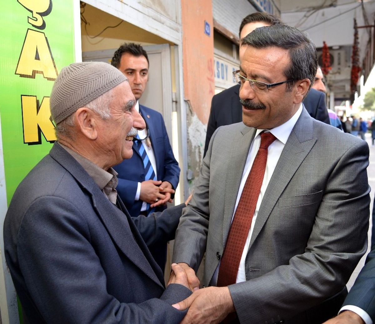 Başkan Atilla Bismil\'de Vatandaşlarla Bir Araya Geldi