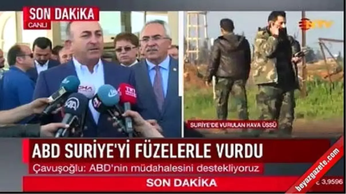 Çavuşoğlu\'ndan Suriye Açıklaması