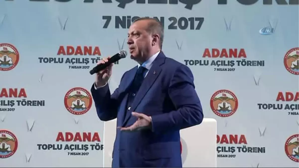 Cumhurbaşkanı Erdoğan, "Suriye\'de Kimyasal Silahları Kullandıkları Yeri Bombaladılar.
