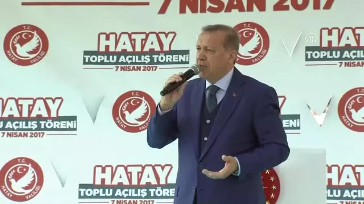 Cumhurbaşkanı Erdoğan: "Terör Örgütlerini Koruma Kalkanına Alanlara Yazıklar Olsun"