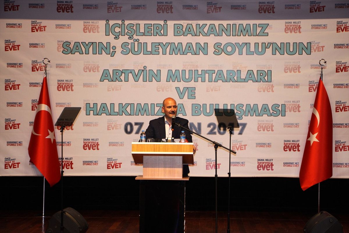 İçişleri Bakanı Soylu Açıklaması