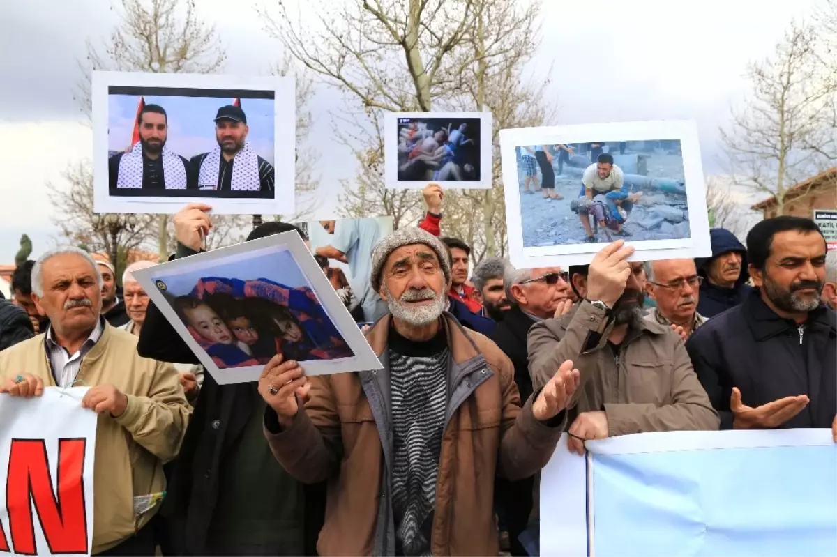 İdlib Katliamında Ölenler İçin Ankara\'da Gıyabi Cenaze Namazı Kılındı