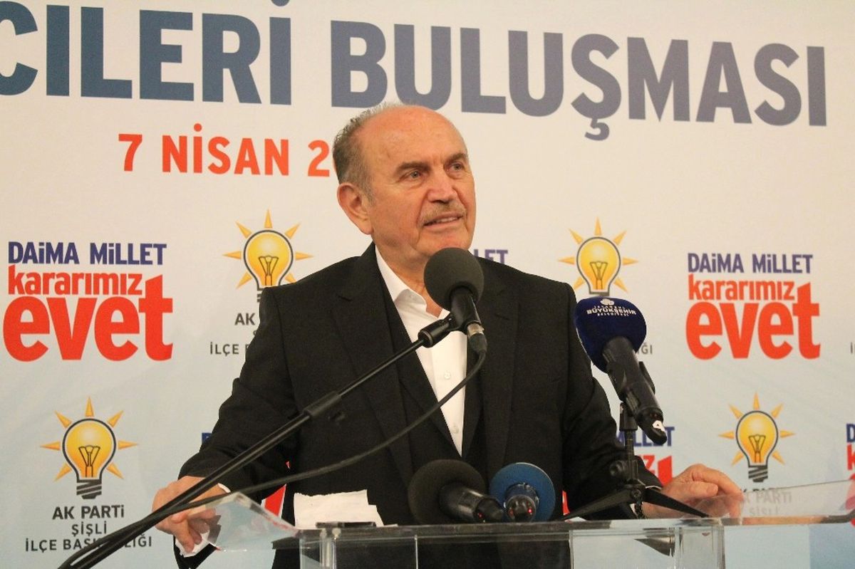 Kadir Topbaş, Şişli\'de Eğitimcilerle Buluştu
