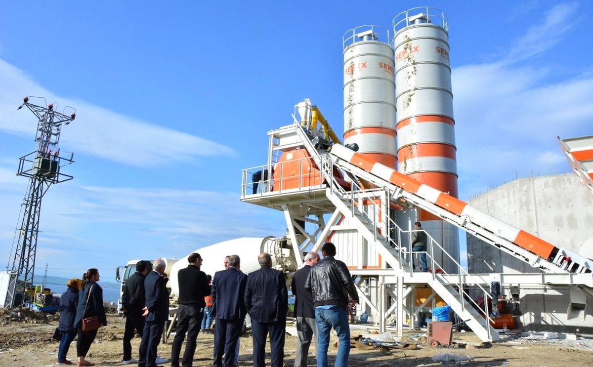 Lapseki Belediyesi Beton Üretimine Başladı