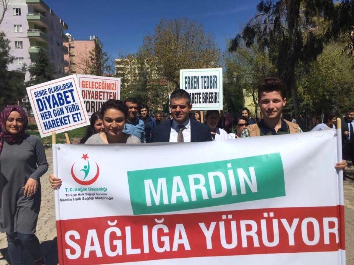 Mardin\'de Sağlıklı Yaşam Yürüyüşü Yapıldı