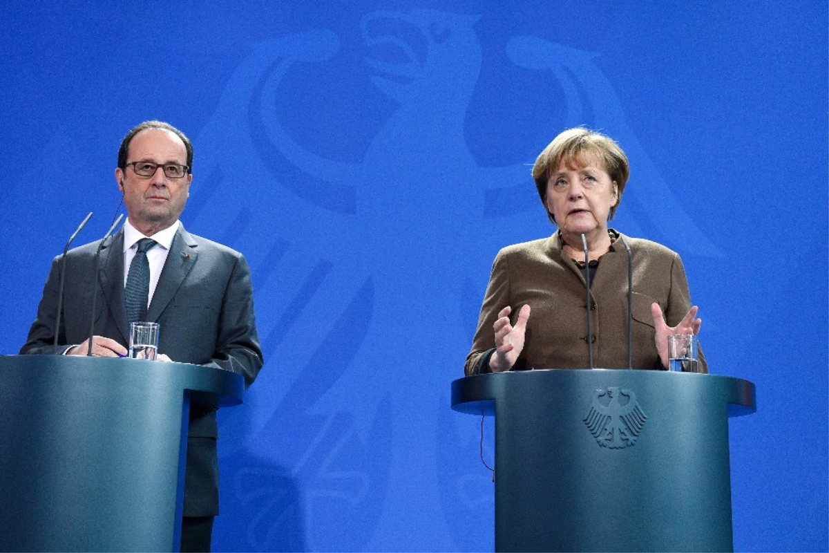 Merkel ve Hollande: Esad Sorumludur