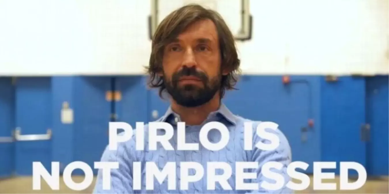 Pirlo\'yu Etkilemek Kolay Değil!