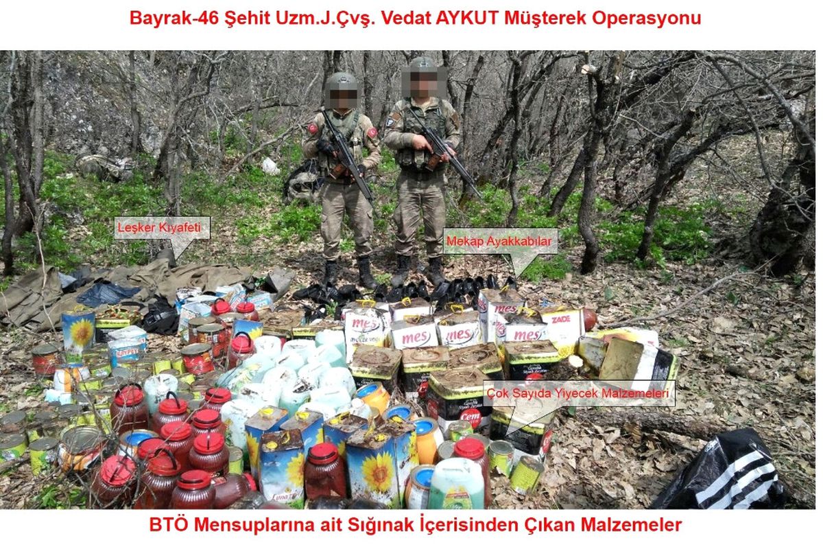 11 Sığınak Daha Imha Edildi