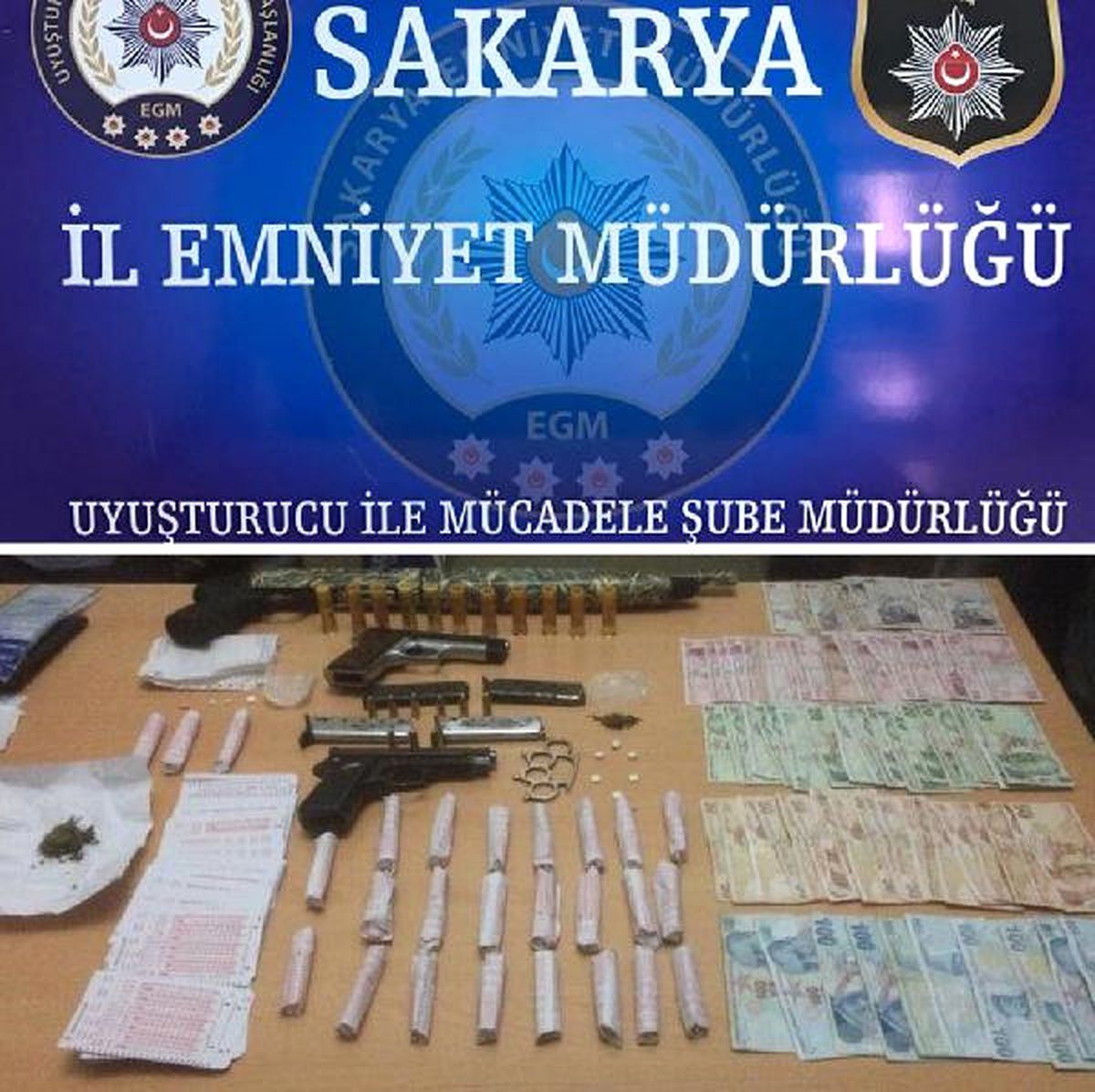 Sakarya\'da Uyuşturucu Satıcılarına Operasyon