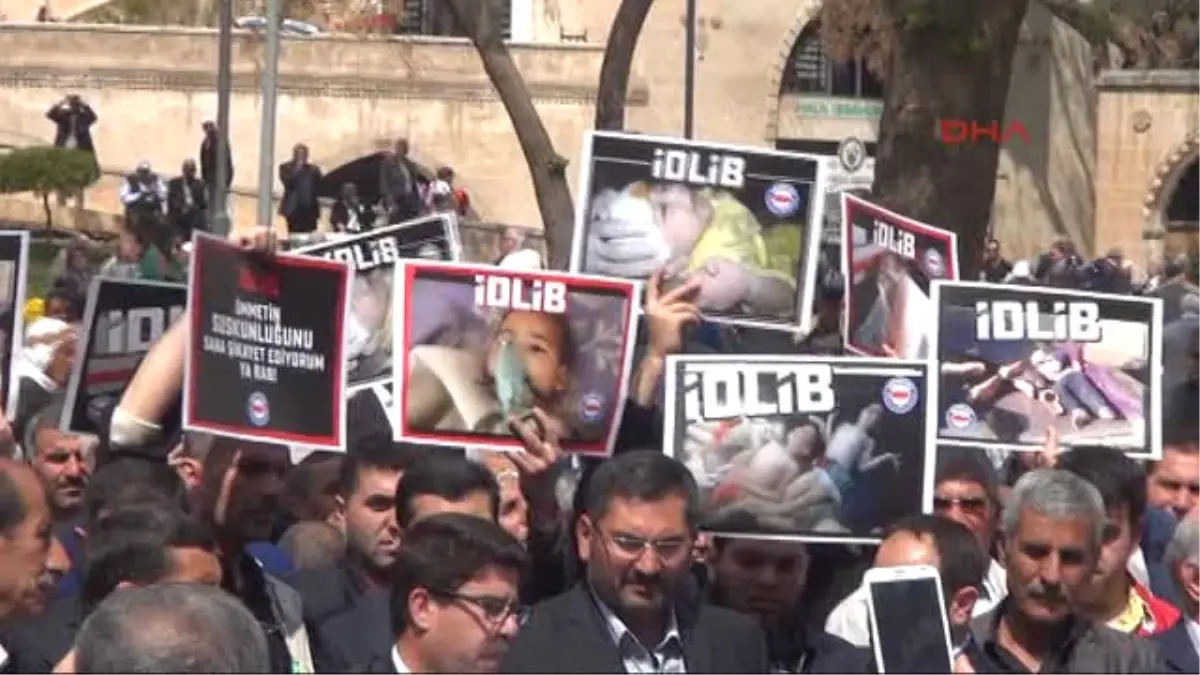 Şanlıurfa\'da Idlib Protestosu