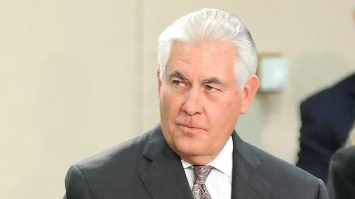 Tillerson: Saldırıyı Uluslararası Ortaklarımızla Koordine Ettik