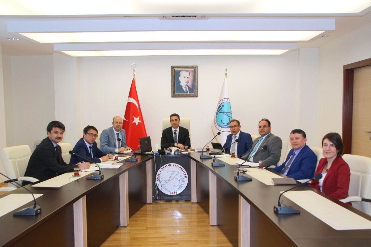 Üniversitede Stratejik Plan Toplantısı Yapıldı