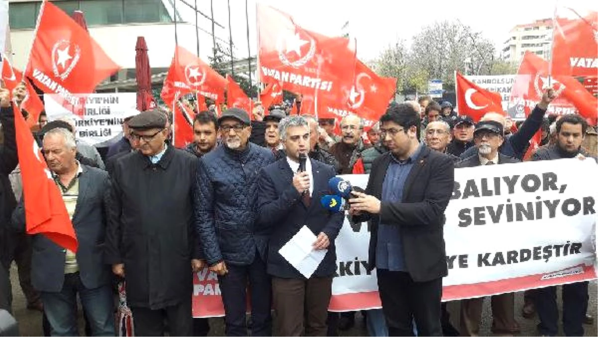 ABD\'nin Ankara Büyükelçiliği Önünde Protesto