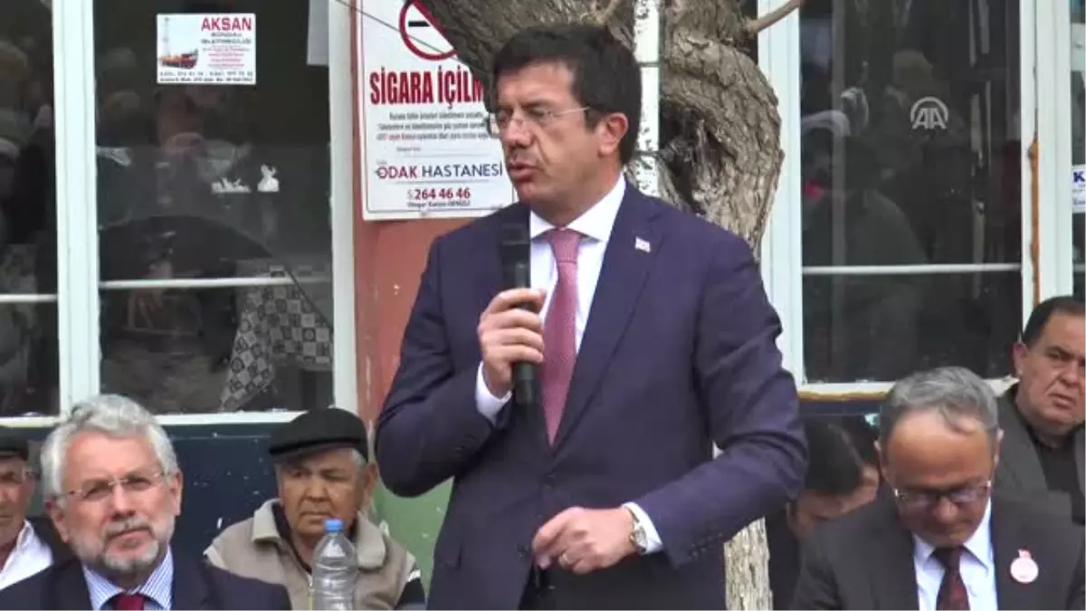 Bakan Zeybekci: "Chp\'yi Kılıçdaroğlu\'ndan Kurtarmak Için \'Evet\' Diyoruz"