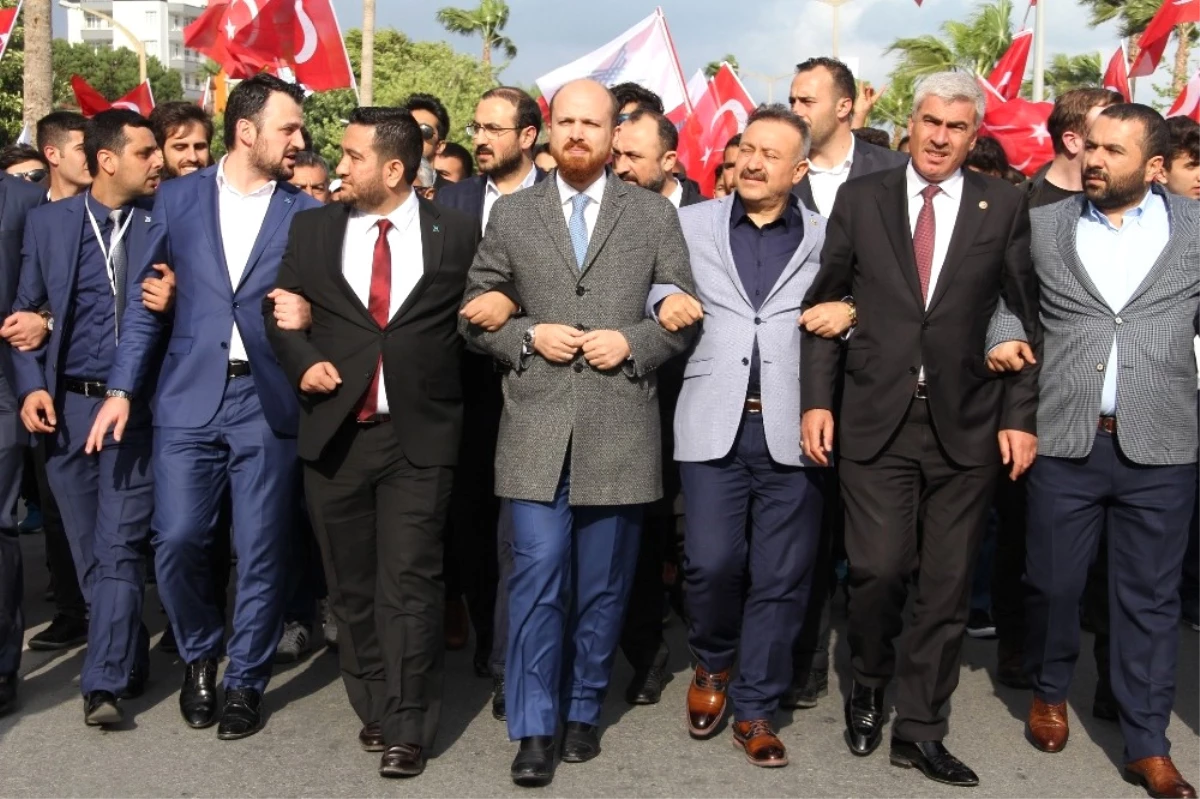 Bilal Erdoğan, Mersin\'de Mehterle Yürüdü