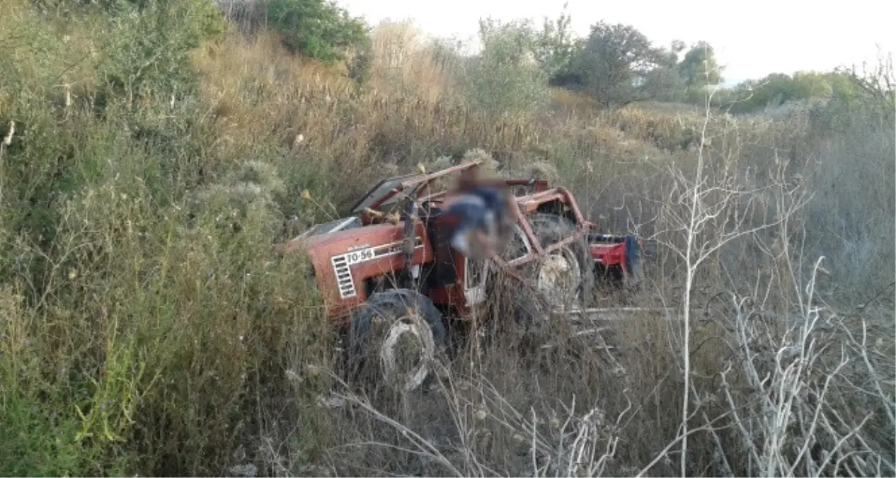 Digor\'da Traktör Şarampole Uçtu: 1 Ölü, 4 Yaralı