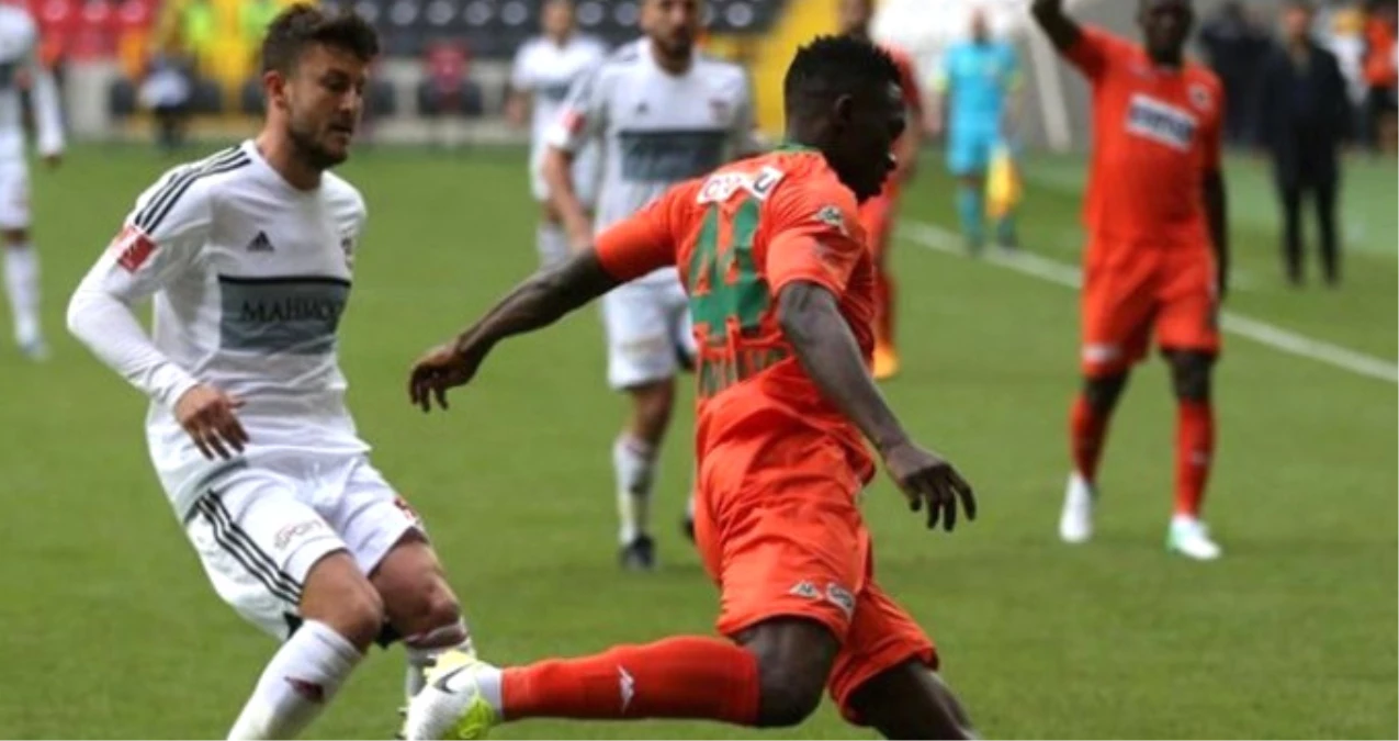 Gaziantepspor, Aytemiz Alanyaspor\'a 3-2 Yenildi